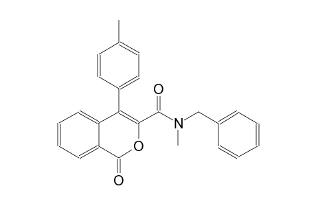 1H-2-benzopyran-3-carboxamide, N-methyl-4-(4-methylphenyl)-1-oxo-N-(phenylmethyl)-