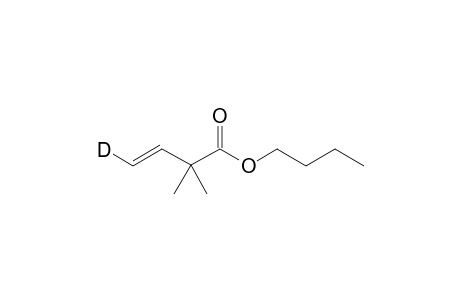Butyl (E)-4-deuterio-2,2-dimethyl-3-butenoate