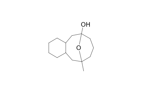 (1R*/S*,3R*,8S*,10R*/S*)-1-Acetoxy-10-methyl-14-oxatricyclo[8.3.1.0(3,8)]tetradecane