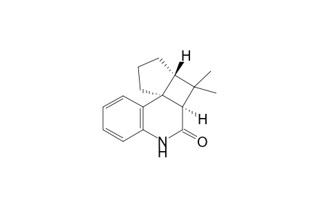 (3aR,4aR,10bS)-4,4-Dimethyl-1,2,3,3a,4,4ahexahydrocyclopenta[2,3]cyclobuta[1,2-c]quinol-5(6H)-one