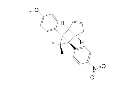 3,3-DIMETHYL-2-(4'-NITROPHENYL)-4-(4''-METHOXYPHENYL)-ENDO-TRICYCLO-[3.3.0.0(2,4)]-OCT-6-ENE