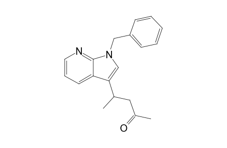 4-(1-benzylpyrrolo[2,3-b]pyridin-3-yl)pentan-2-one