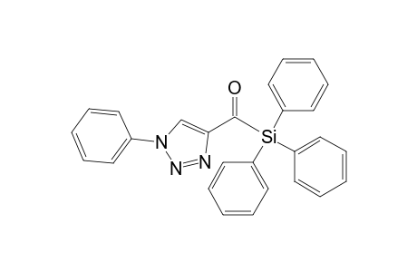 1-Phenyl-4-(triphenylsilylcarbonyl)-1,2,3-triazole