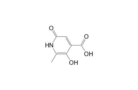 4-Pyridinecarboxylic acid, 1,2-dihydro-5-hydroxy-6-methyl-2-oxo-