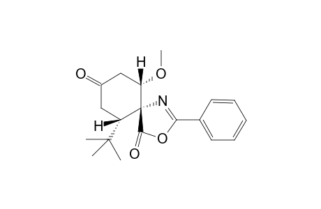 exo-(3R,4S,5R)-5-tert-Butyl-4-spiro{4'-[2'-phenyl-5'(4H)-oxazolone]}-3-methoxycyclohexan-1-one