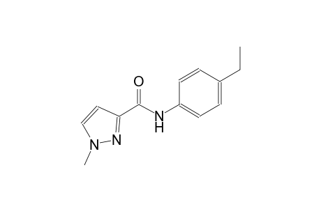 N-(4-ethylphenyl)-1-methyl-1H-pyrazole-3-carboxamide