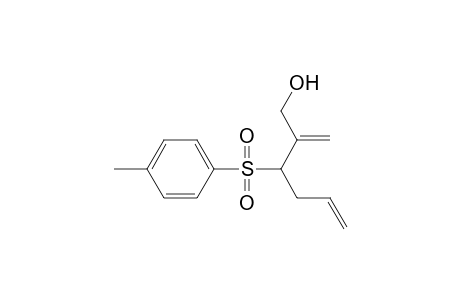 2-Methylene-3-(p-tolylsulfonyl)hex-5-en-1-ol