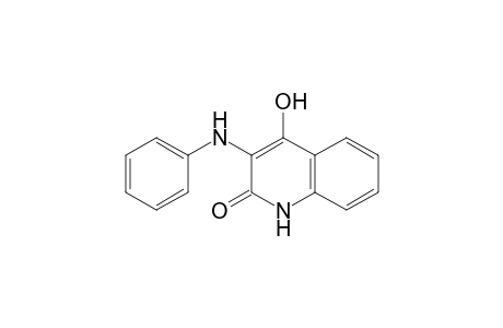 3- Anilino-4-hydroxy-quinoline-2(1H)-one
