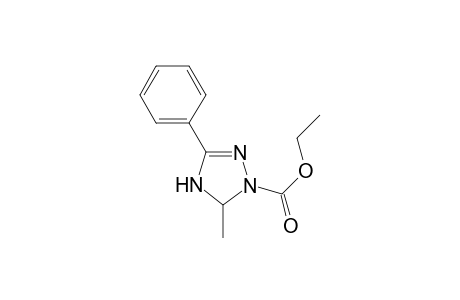 1-Carbethoxy-5-methyl-3-phenyl-delta2-1,2,4-triazoline