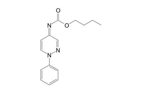 Carbamic acid, (1-phenyl-4(1H)-pyridazinylidene)-, butyl- ester