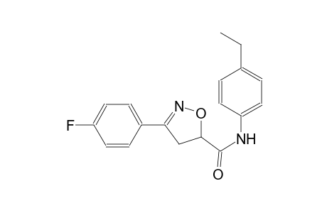 5-isoxazolecarboxamide, N-(4-ethylphenyl)-3-(4-fluorophenyl)-4,5-dihydro-