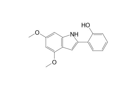 2-(4,6-dimethoxy-1H-indol-2-yl)phenol