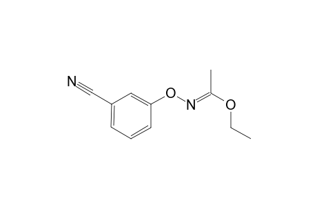 Ethyl 3-cyanophenoxyhydroxamate