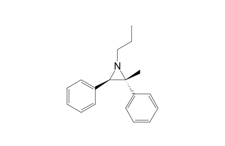 (2R*,3R*)-2-Methyl-2,3-diphenyl-1-propylaziridine