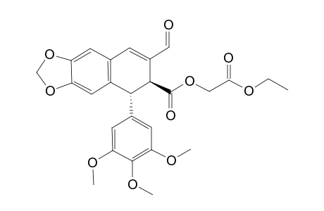 ETHOXYCARBONYLMETHYL_9-DEOXY-9-OXO-ALPHA-APOPICROPODOPHYLLATE