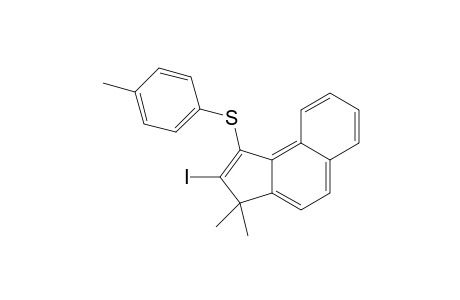 (2-Iodo-1,1-dimethyl-1H-cyclopenta[l]phenanthren-3-yl) (p-tolyl) sulfide