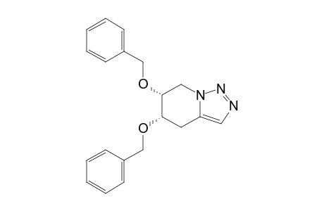 (5R,6R)-5,6-BIS-(BENZYLOXY)-4,5,6,7-TETRAHYDRO-[1,2,3]-TRIAZOLO-[1,5-A]-PYRIDINE