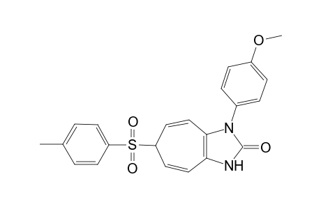 6-Tosyl-3-(p-methoxyphenyl)-1,3-diazadihydroazulanone