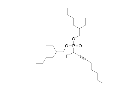 1-[bis(2-ethylhexoxy)phosphoryl]-1-fluoranyl-oct-2-yne