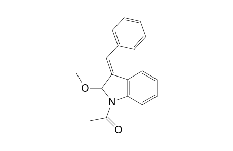 1-Acetyl-3-benzylidene-2-methoxy-2,3-dihydroindole