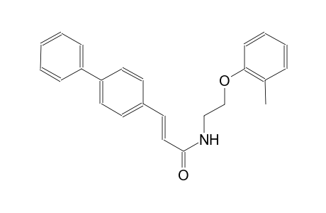2-propenamide, 3-[1,1'-biphenyl]-4-yl-N-[2-(2-methylphenoxy)ethyl]-,(2E)-