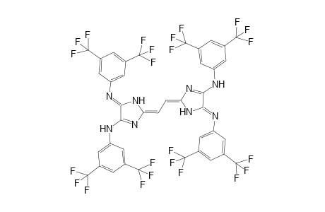 4,4'-Bis[3,5-bis(trifluoromethylphenyl)amino]-5,5'-bis[3,5-bis(triluoromethyl)phenylimino]-2,5,2',5'-tetrahydro-1H,1'H-2,2'-ethane-1,2-diylidenebisimidazole