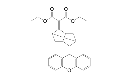 Diethyl 2-[6'-( 9H-xanthen-9''-ylidene)tricyclo[3.3.0.0(3,7)]octan-2'-ylidene]-propanedioate