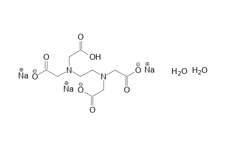 (ethylenedinitrilo)tetraacetic acid, trisodium salt, dihydrate