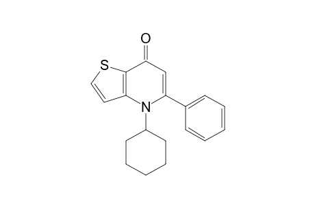 4-Cyclohexyl-5-phenylthieno[3,2-b]pyridin-7(4H)-one