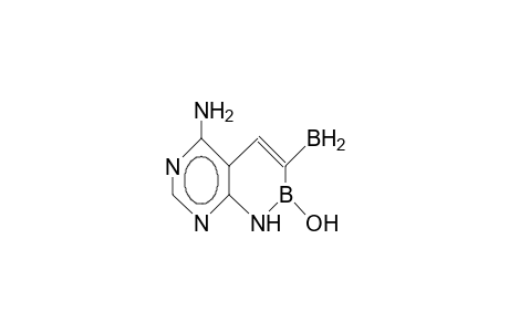 4-Amino-6-dihydroboryl-7-hydroxy-7,8-dihydro-7,8-borazaro-quinazoline