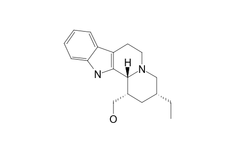 3.alpha.-Ethyl-1,2,3,4,6,7,12,12b.beta.-octahydroindolo[2,3-a]quinolizine-1.alpha.-methanol