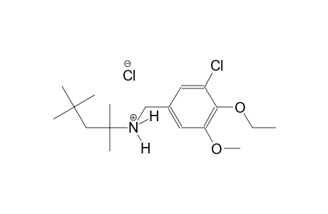 N-(3-chloro-4-ethoxy-5-methoxybenzyl)-2,4,4-trimethyl-2-pentanaminium chloride