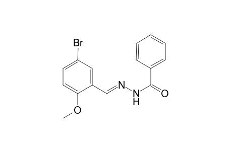 N'-[(E)-(5-Bromo-2-methoxyphenyl)methylidene]benzohydrazide