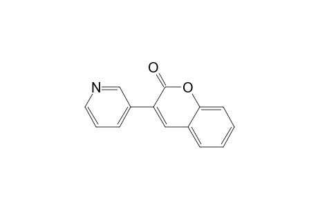 3-(3-pyridinyl)-1-benzopyran-2-one