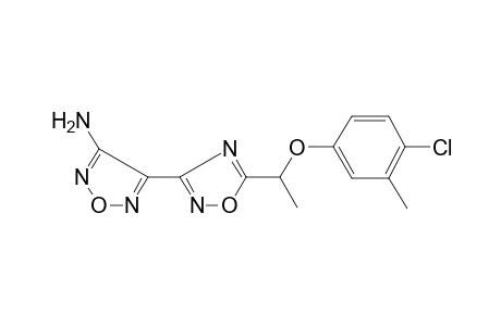 1,2,5-Oxadiazol-3-amine, 4-[5-[1-(4-chloro-3-methylphenoxy)ethyl]-1,2,4-oxadiazol-3-yl]-