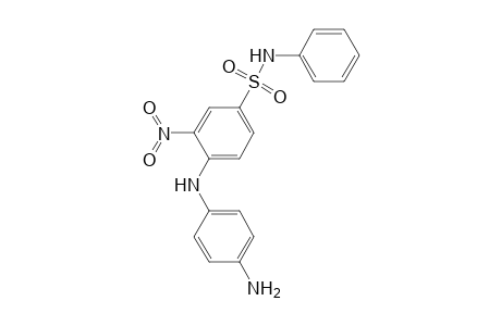4-(4-aminoanilino)-3-nitro-N-phenylbenzenesulfonamide