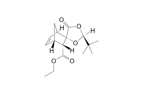 (1R,2S,3R,4S,2'S)-spiro-3-(ethoxycarbonyl)bicyclo[2.1.1]hept-5-ene-[2,5']-2'-tert-butyl-1',3'-dioxolan-4'-one