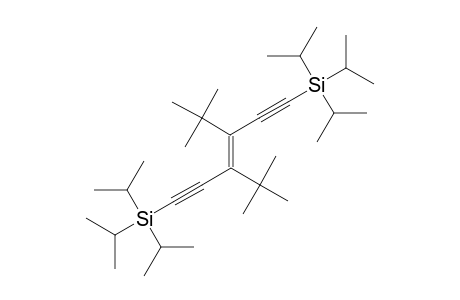 1,6-Bis(triisopropylsilyl)-4,4-di-tert-butyl-hex-1,5-diyn-3-ene