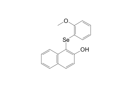 1-(2-Methoxyphenylselanyl)naphthalen-2-ol