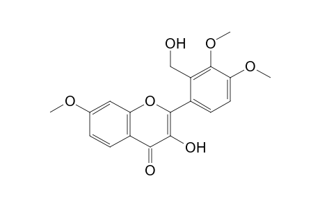 4H-1-Benzopyran-4-one, 3-hydroxy-2-[2-(hydroxymethyl)-3,4-dimethoxyphenyl]-7-methoxy-