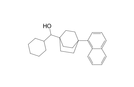Bicyclo[2.2.2]octane-1-methanol, .alpha.-cyclohexyl-4-(1-naphthalenyl)-