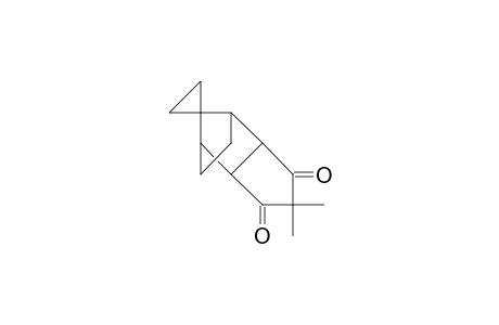 4,4-Dimethyl-3,5-dioxo-10-spiro(1',1'-cyclopropyl)-tricyclo(5.2.1.0/2,6/)decane
