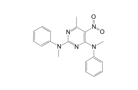 2-N,4-N,6-trimethyl-5-nitro-2-N,4-N-diphenylpyrimidine-2,4-diamine
