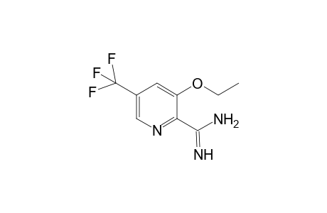 3-Ethoxy-5-(trifluoromethyl)-2-pyridinecarboximidamide