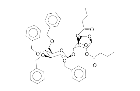 1,6-Anhydro-2,3-di-O-butyryl-4-O-(2,3,4,6-tetra-O-benzyl-b-d-glucopyranosyl)-b-d-glucopyranose