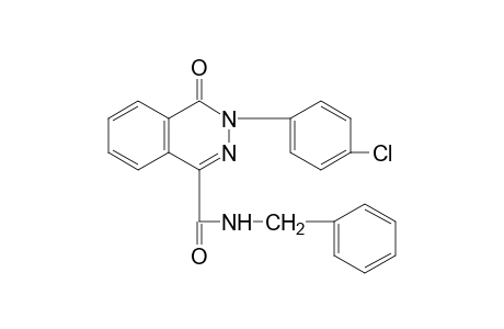 N-BENZYL-3-(p-CHLOROPHENYL)-3,4-DIHYDRO-4-OXO-1-PHTHALAZINECARBOXAMIDE