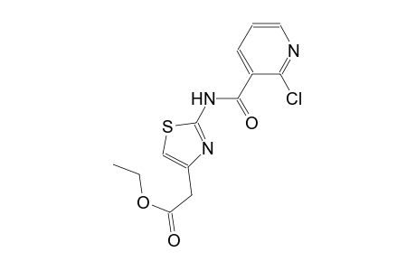 ethyl (2-{[(2-chloro-3-pyridinyl)carbonyl]amino}-1,3-thiazol-4-yl)acetate