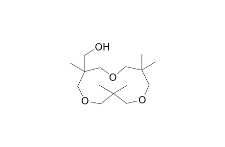 3-Hydroxymethyl-3,7,7,11,11-hexamethyl-1,5,9-trioxacyclododecane
