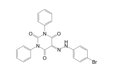 5-[(4-bromophenyl)hydrazinylidene]-1,3-diphenyl-1,3-diazinane-2,4,6-trione