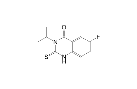 4(1H)-quinazolinone, 6-fluoro-2,3-dihydro-3-(1-methylethyl)-2-thioxo-